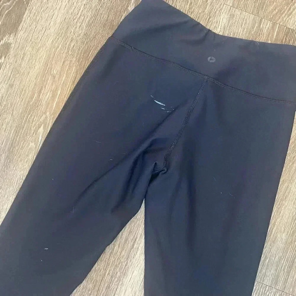 Womens 90 Degree by Reflex Black Slashed Leggings - XS - Picture 7 of 8